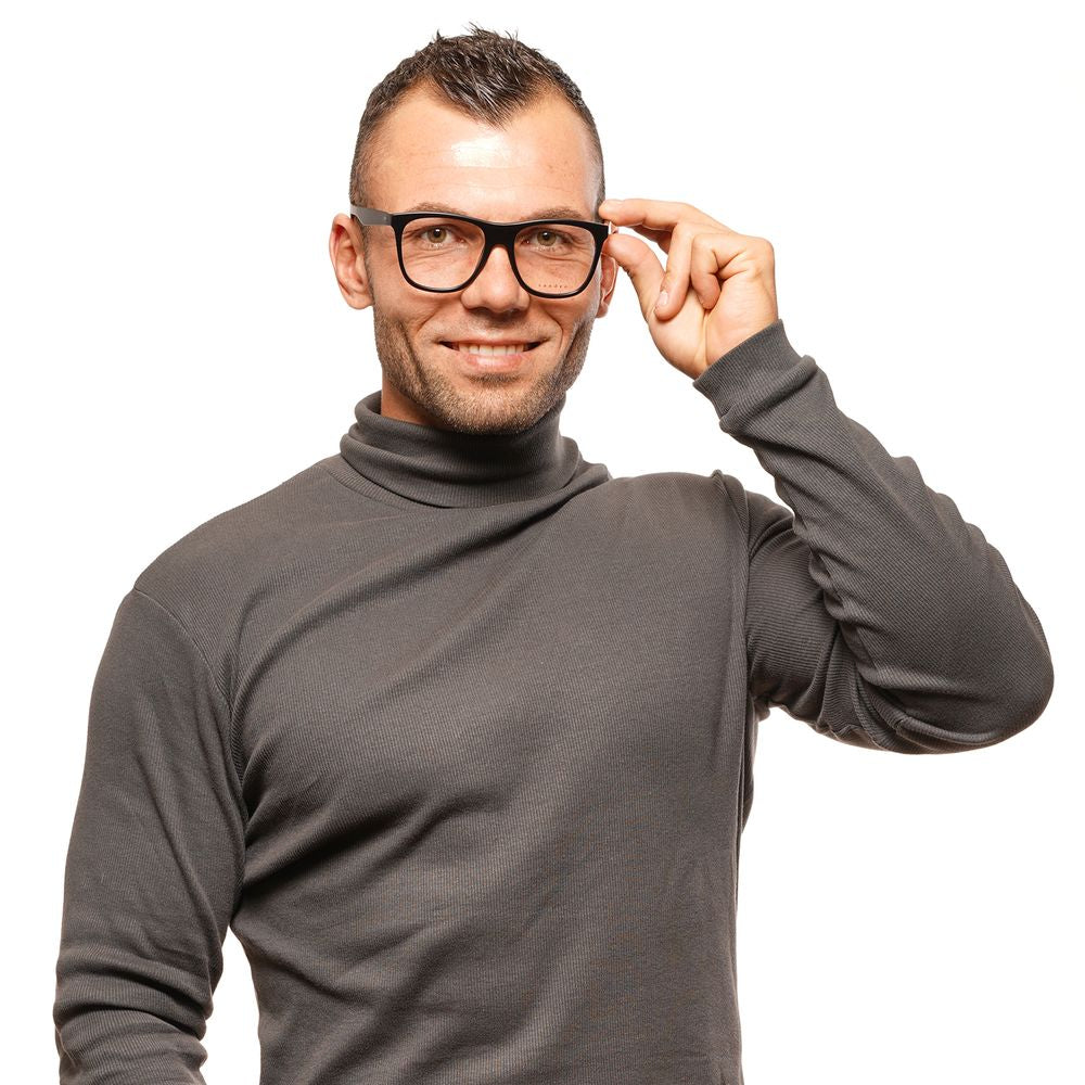 Montures optiques unisexes noires Sandro