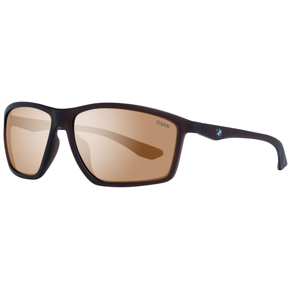 Lunettes de soleil marron BMW pour homme