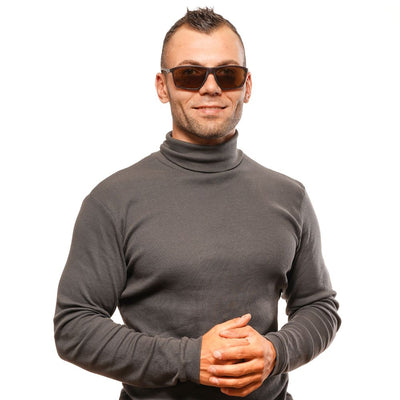 Lunettes de soleil marron BMW pour homme