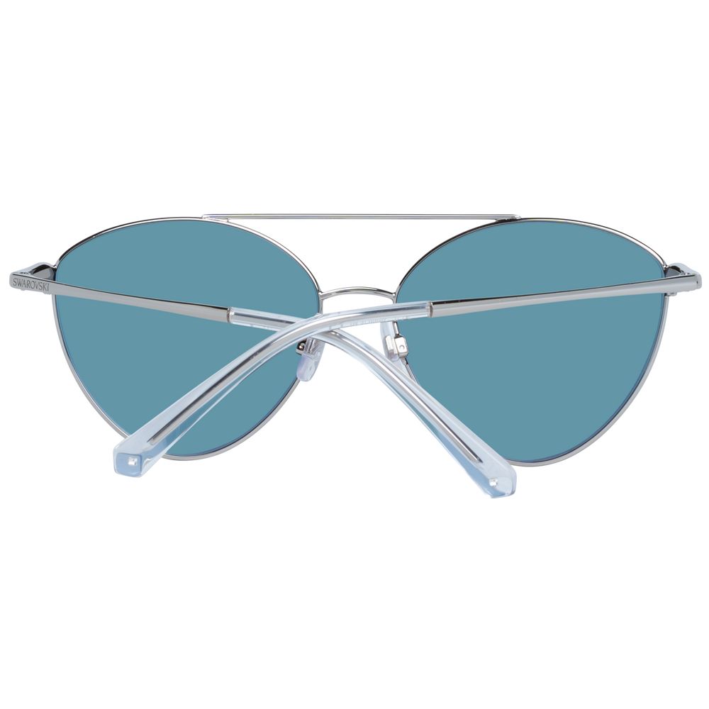 Lunettes de soleil Swarovski argentées pour femmes