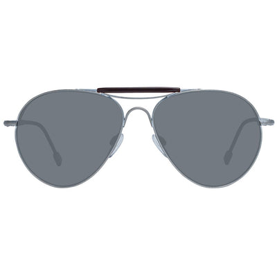 Lunettes de soleil dorées pour homme Ermenegildo Zegna