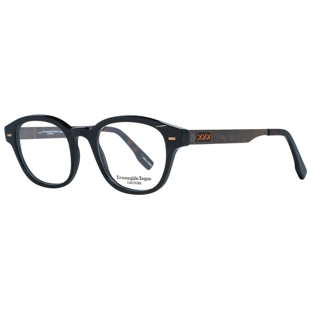 Monture de lunettes noire pour homme Ermenegildo Zegna