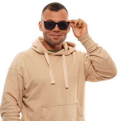 Lunettes de soleil Longines noires pour homme
