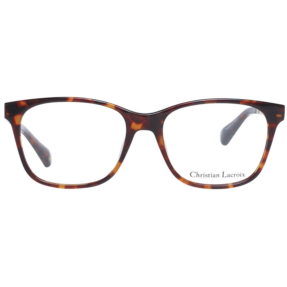Monture de lunettes marron Christian Lacroix pour femme