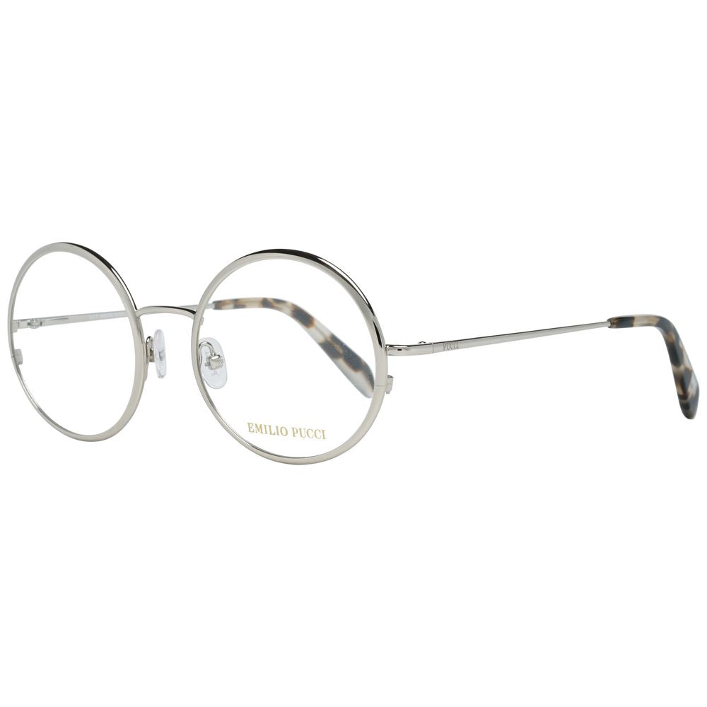 Montures de lunettes Emilio Pucci argentées pour femmes
