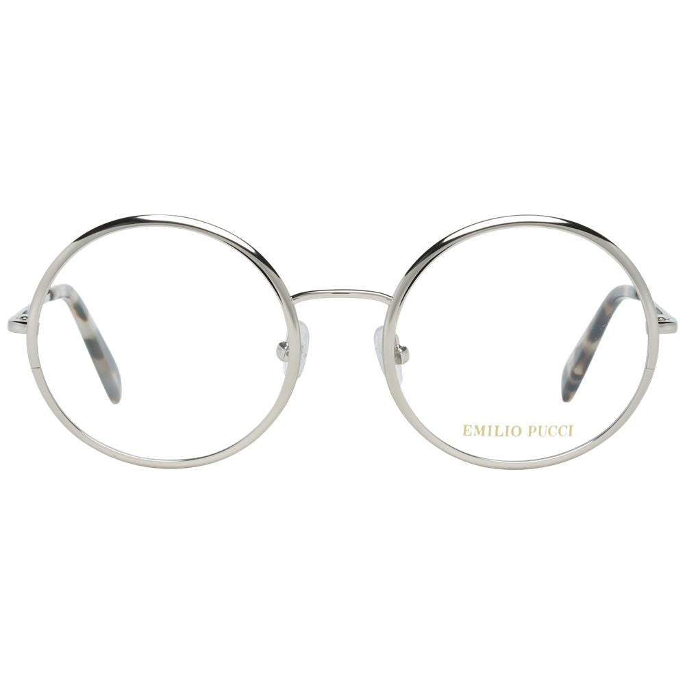 Montures de lunettes Emilio Pucci argentées pour femmes