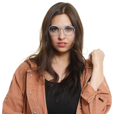 Montures de lunettes bleues pour femmes Emilio Pucci