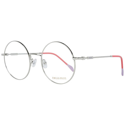 Montures de lunettes Emilio Pucci argentées pour femmes