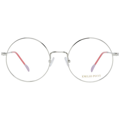 Montures de lunettes Emilio Pucci argentées pour femmes