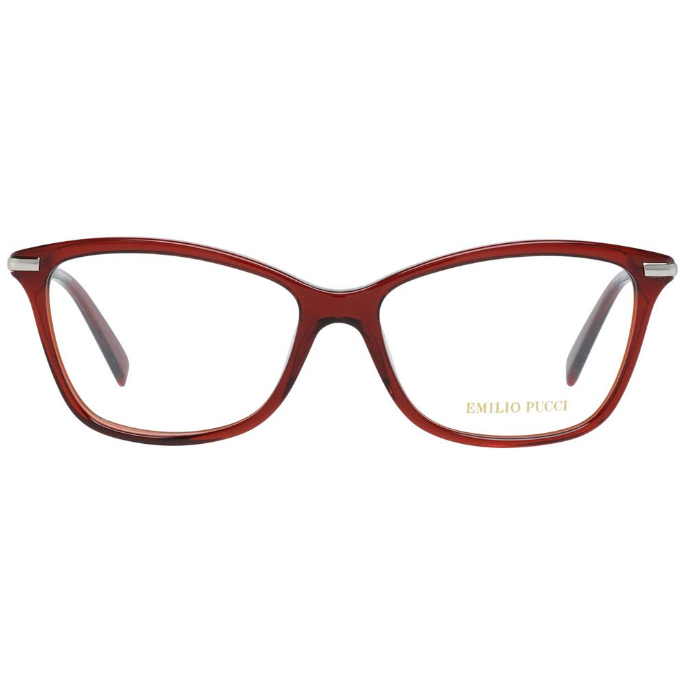Montures de lunettes rouges pour femmes Emilio Pucci