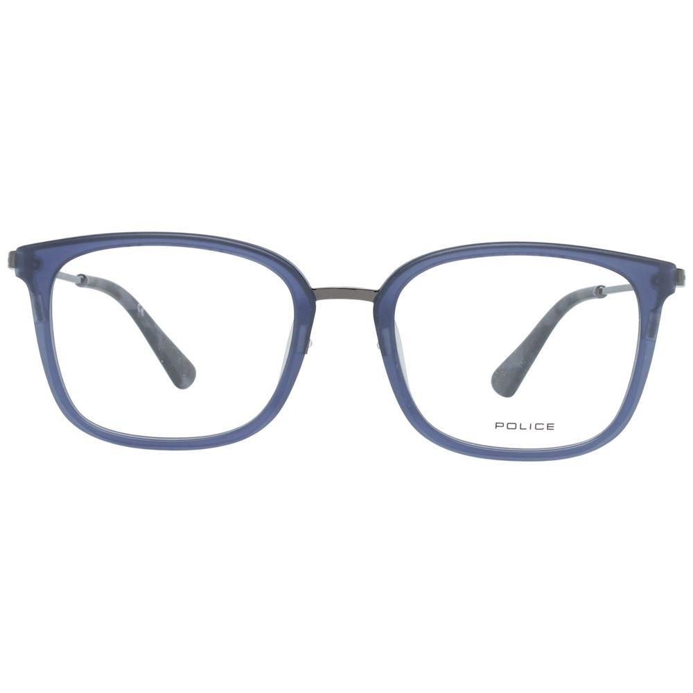 Monture de lunettes bleues pour homme Police