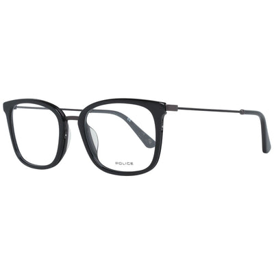 Monture de lunettes de police pour hommes noirs