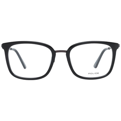 Monture de lunettes de police pour hommes noirs