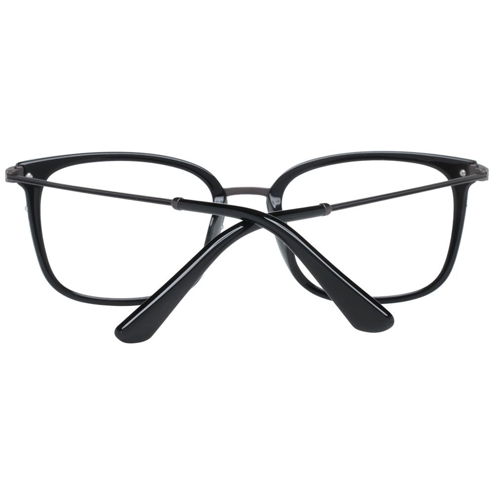 Monture de lunettes de police pour hommes noirs
