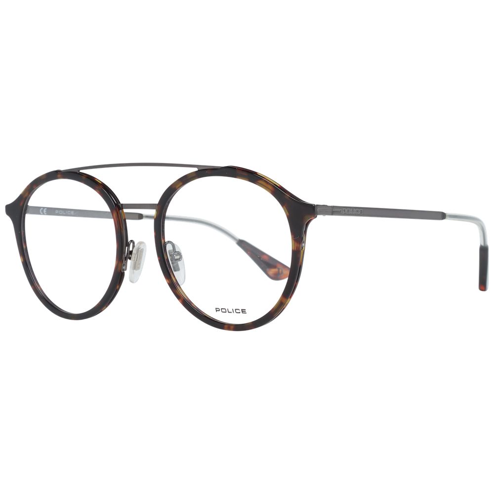 Monture de lunettes marron pour homme Police