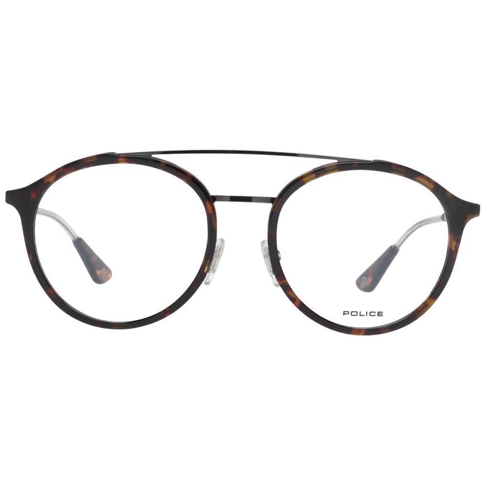 Monture de lunettes marron pour homme Police