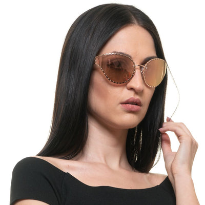 Lunettes de soleil femme Roberto Cavalli or rose