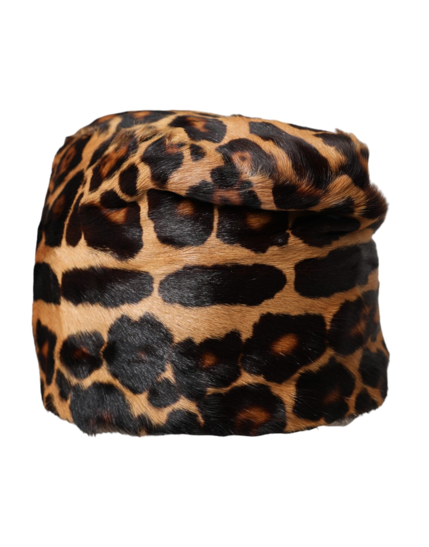 Bob Dolce &amp; Gabbana en fourrure léopard marron pour femme