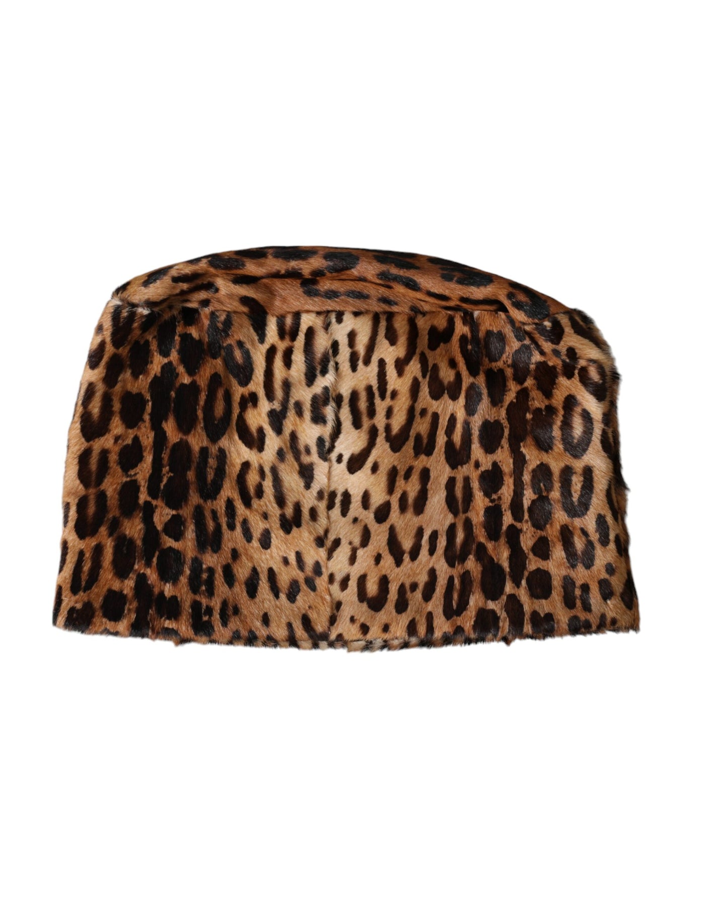 Bob Dolce &amp; Gabbana en fourrure léopard marron pour femme