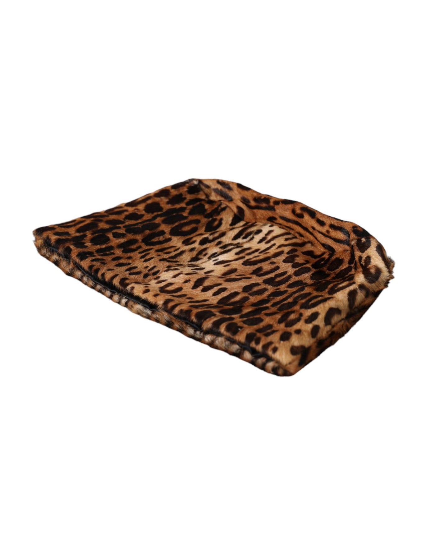 Bob Dolce &amp; Gabbana en fourrure léopard marron pour femme
