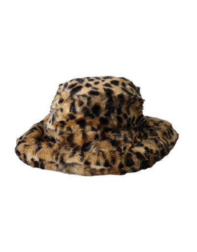 Bob Dolce &amp; Gabbana en fourrure léopard marron pour femme