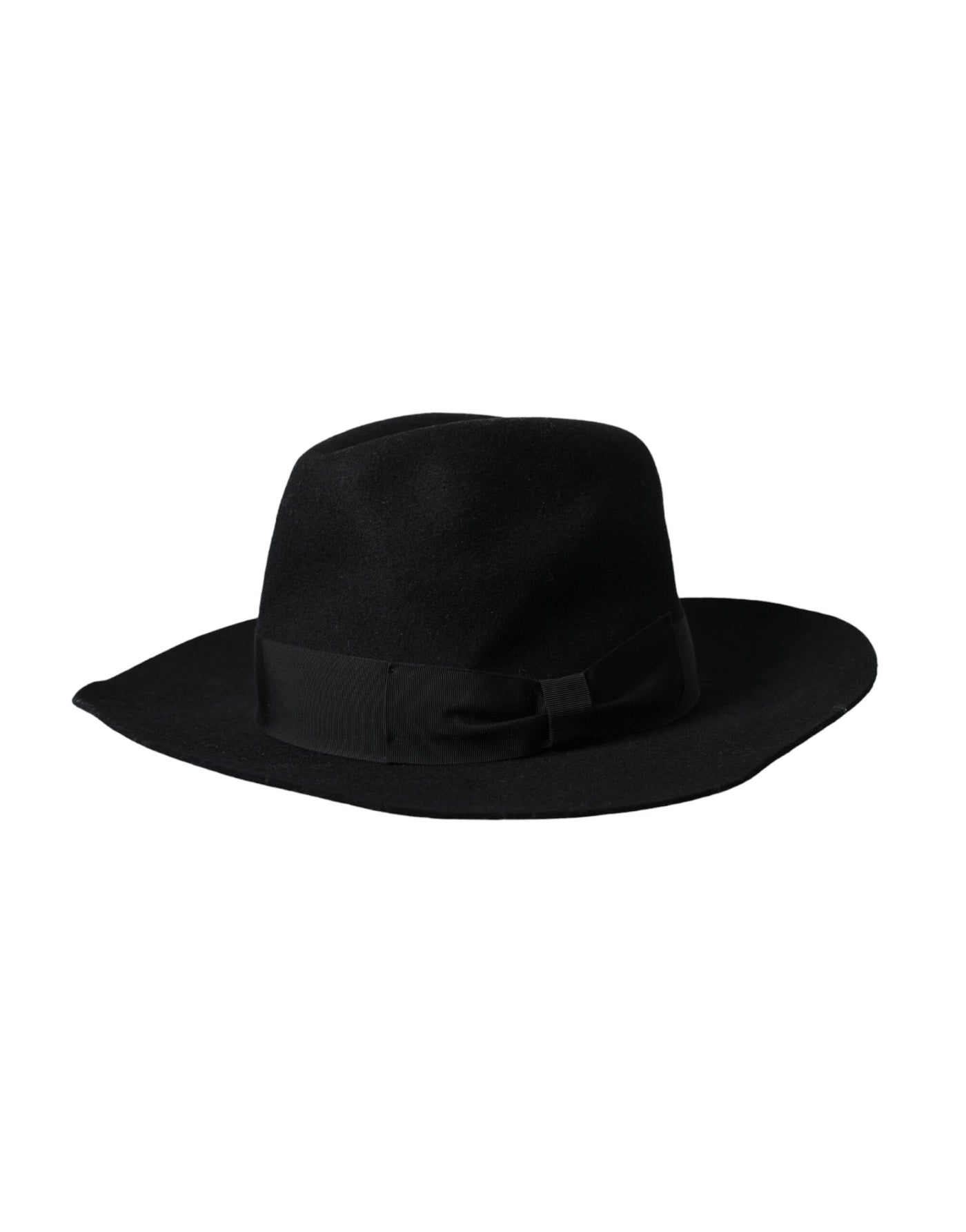 Chapeau Fedora Trilby en lapin noir Dolce &amp; Gabbana pour femme