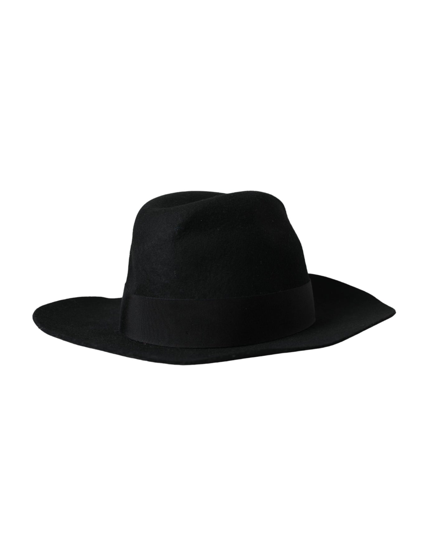 Chapeau Fedora Trilby en lapin noir Dolce &amp; Gabbana pour femme