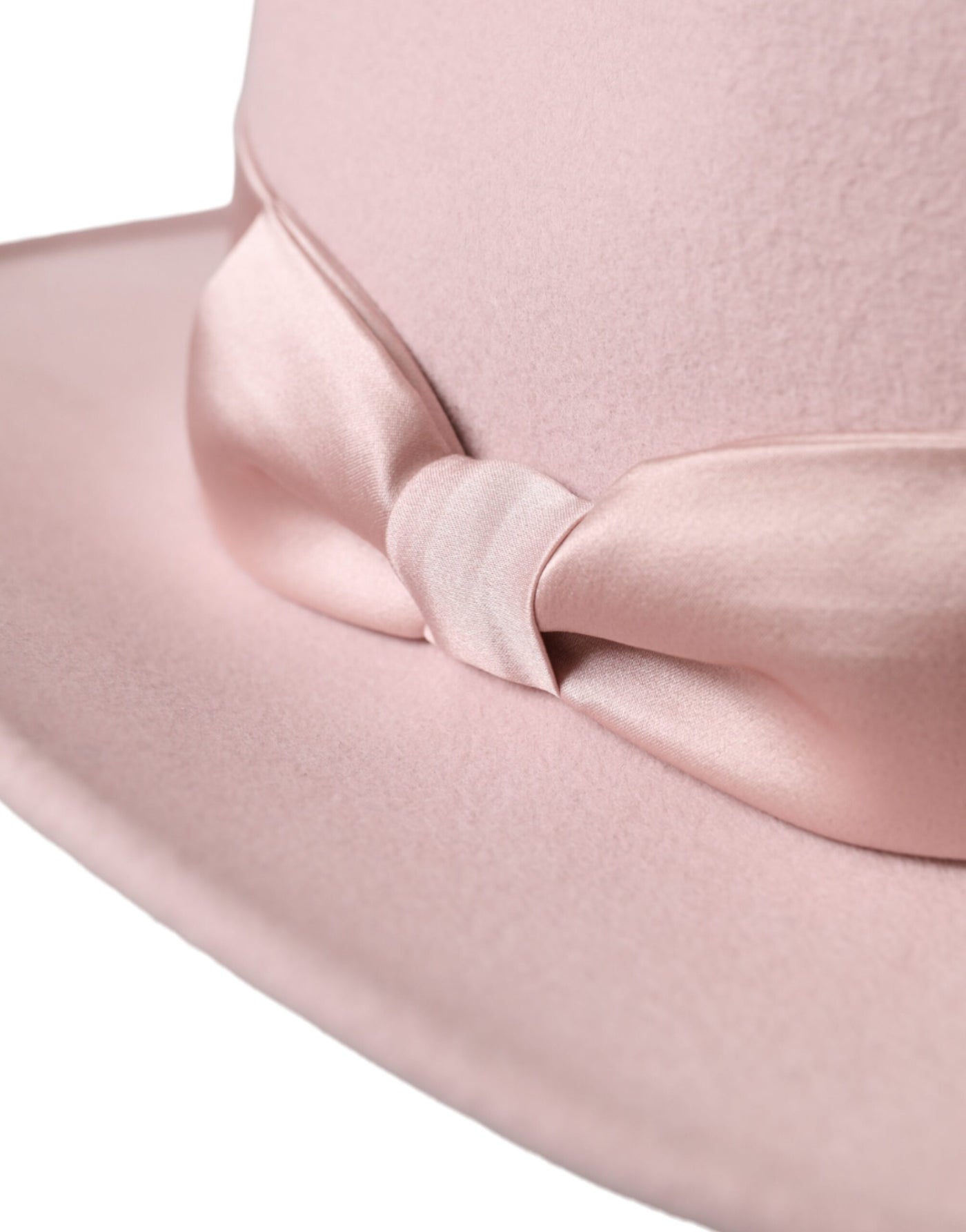 Chapeau Fedora Trilby en lapin rose Dolce &amp; Gabbana pour femme