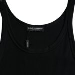 Dolce &amp; Gabbana Zwart Tank Mouwloos Ondergoed Heren T-shirt