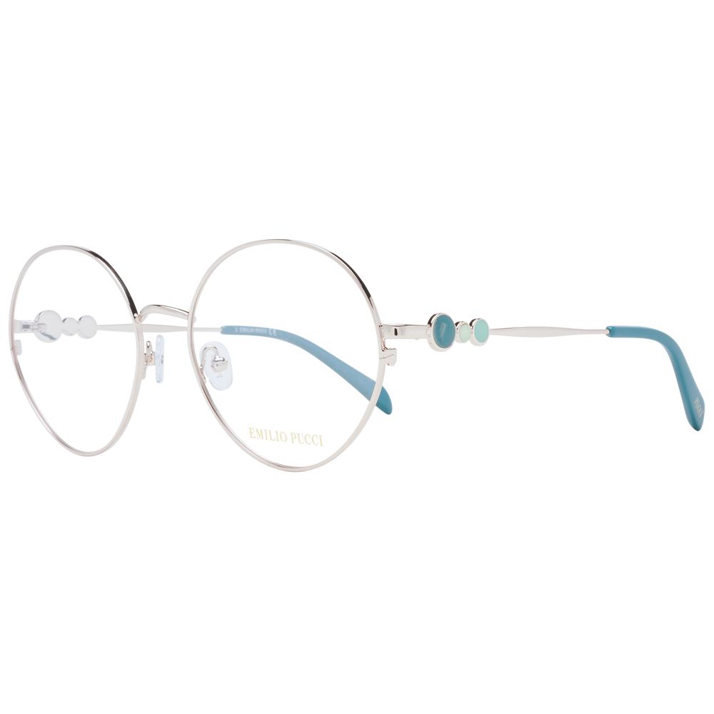 Montures optiques pour femmes Emilio Pucci en or rose