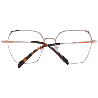 Montures optiques pour femmes Emilio Pucci en or rose