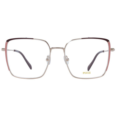 Montures de lunettes Emilio Pucci argentées pour femmes