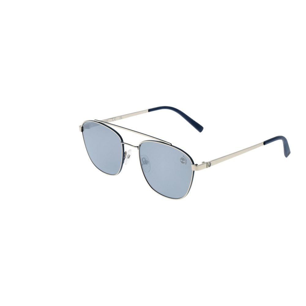 Lunettes de soleil Timberland argentées pour homme