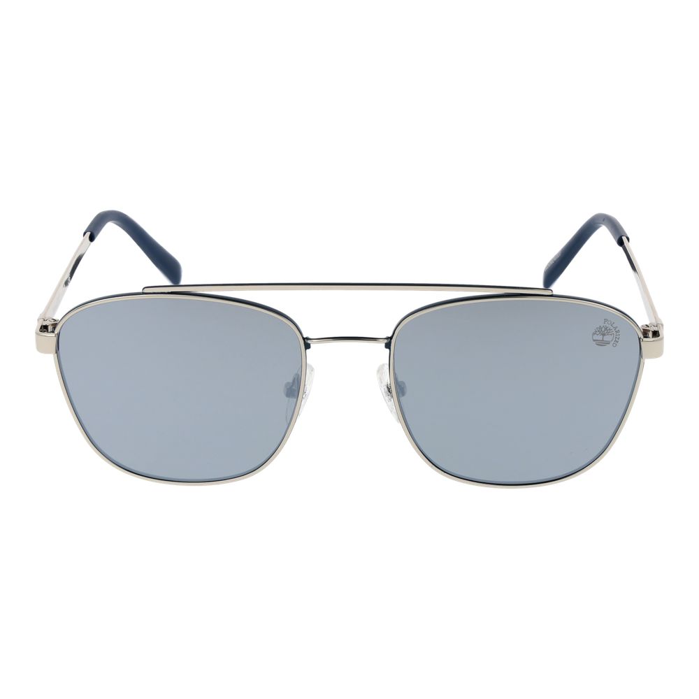 Lunettes de soleil Timberland argentées pour homme