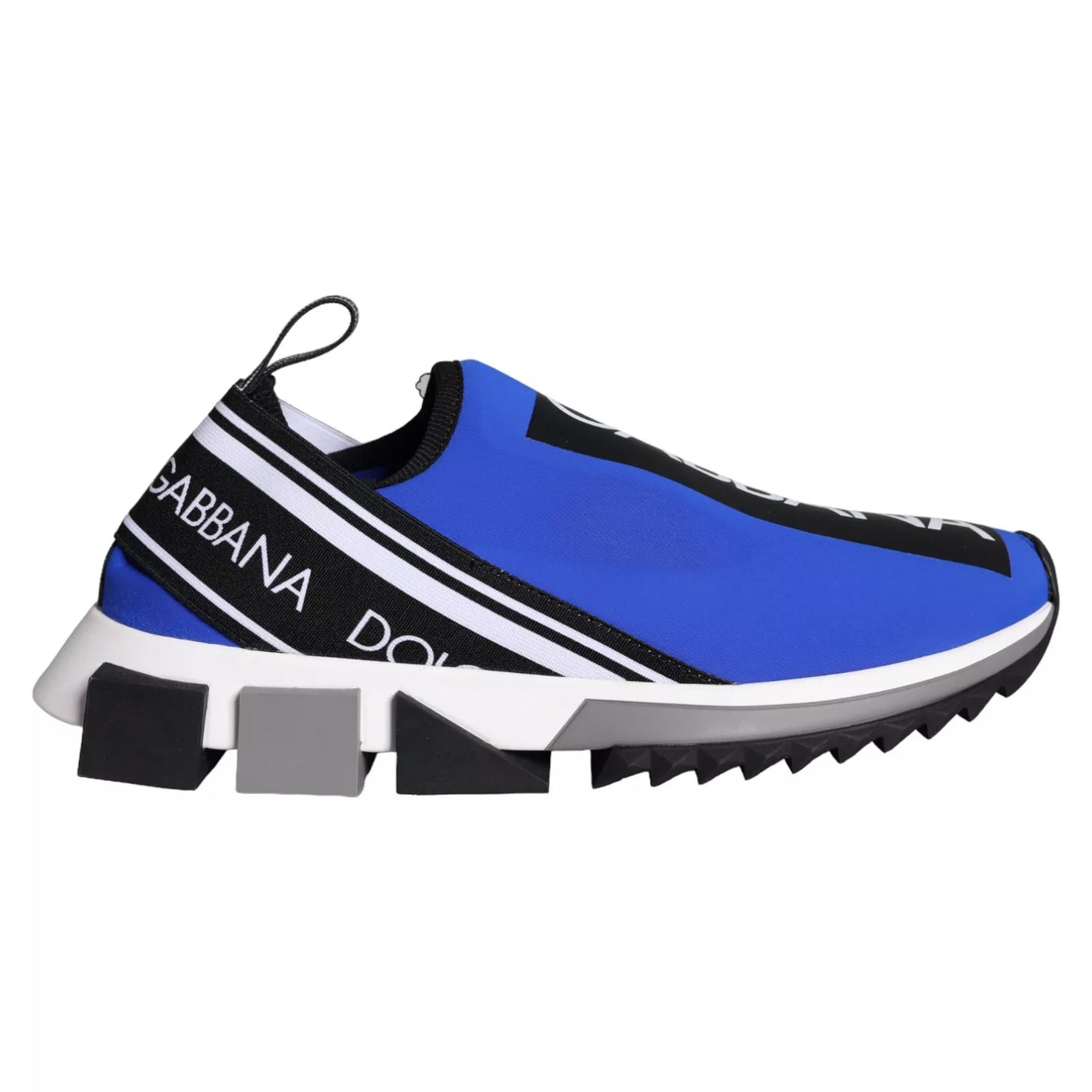 Dolce &amp; Gabbana Blue Logo Low Top Sorrento Sneakers Schoenen