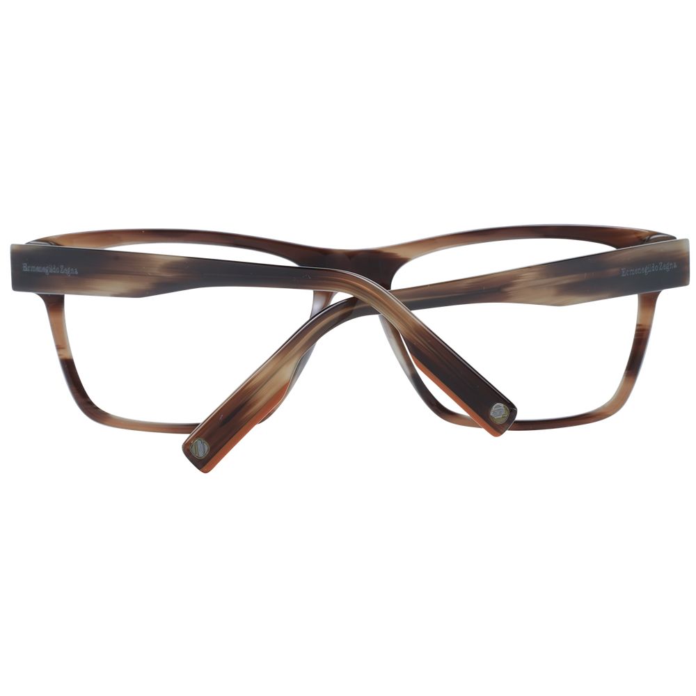 Ermenegildo Zegna Bruine Heren Optische Monturen