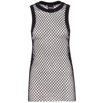 Comme Des Fuckdown Black Polyester Women Tank Top