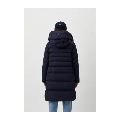 Voeg blauwe polyamide jassen en jassen toe