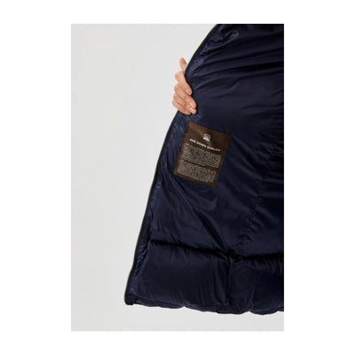 Voeg blauwe polyamide jassen en jassen toe