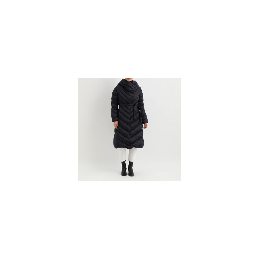 Voeg blauwe polyamide jassen en jassen toe