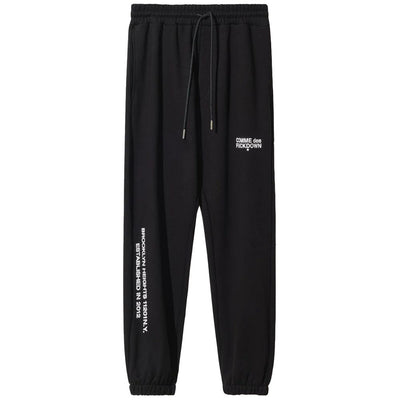 Sweatpants homme en coton noir Comme Des Fuckdown