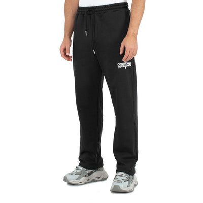 Comme Des Fuckdown zwarte katoenen jeans en broek