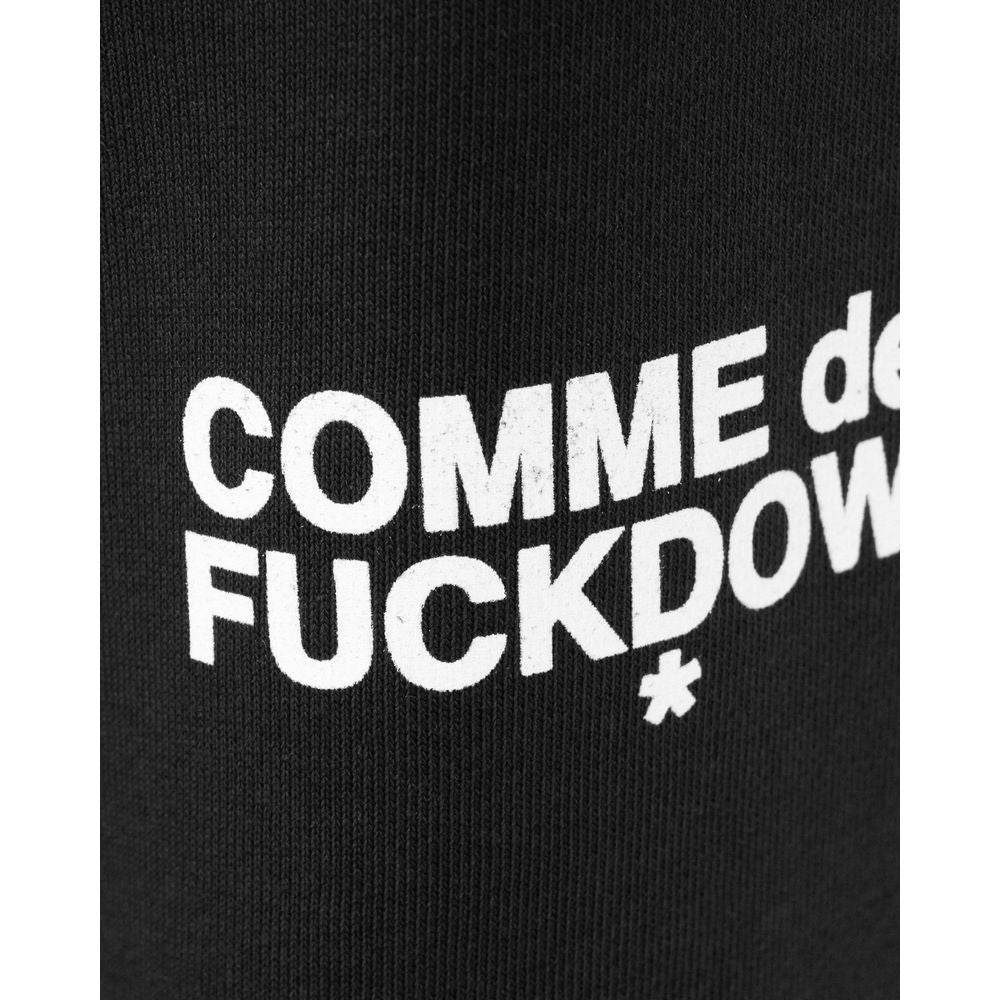 Comme Des Fuckdown zwarte katoenen jeans en broek