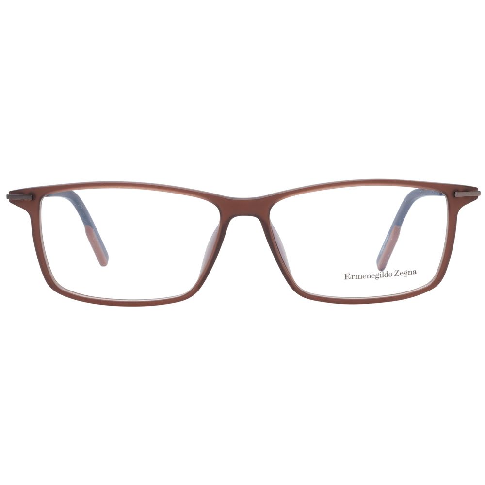 Ermenegildo Zegna Bruine Heren Optische Monturen