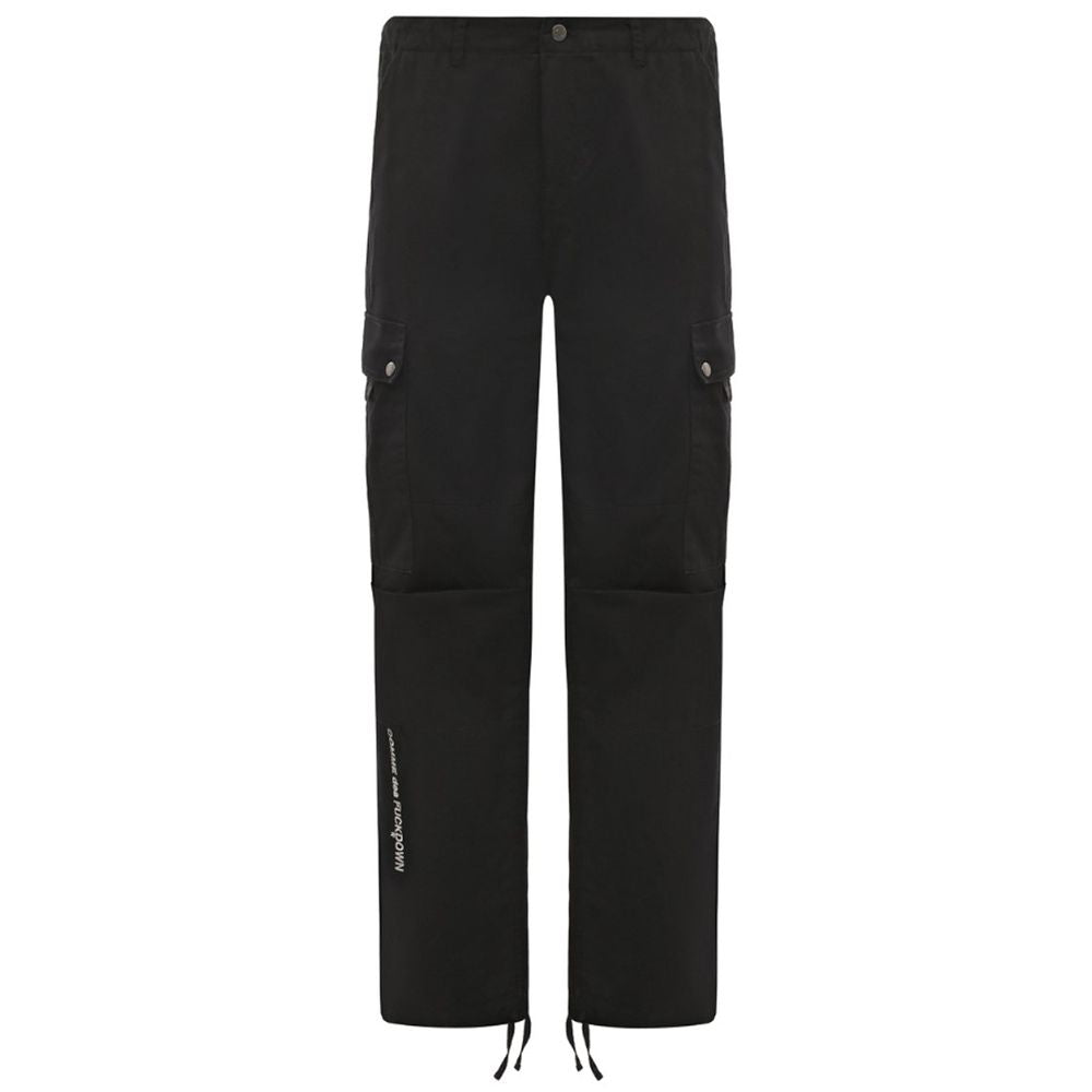 Comme Des Fuckdown zwarte katoenen cargo broek voor heren