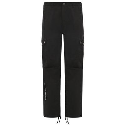 Comme Des Fuckdown zwarte katoenen cargo broek voor heren