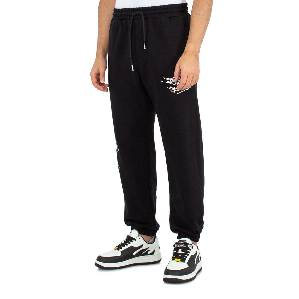 Pantalon de survêtement noir en coton pour homme Comme des Garçons Fuckdown