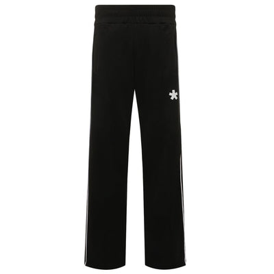 Comme Des Fuckdown zwarte polyester heren trainingsbroek