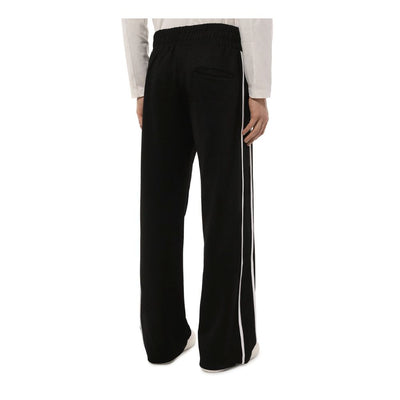Comme Des Fuckdown zwarte polyester heren trainingsbroek