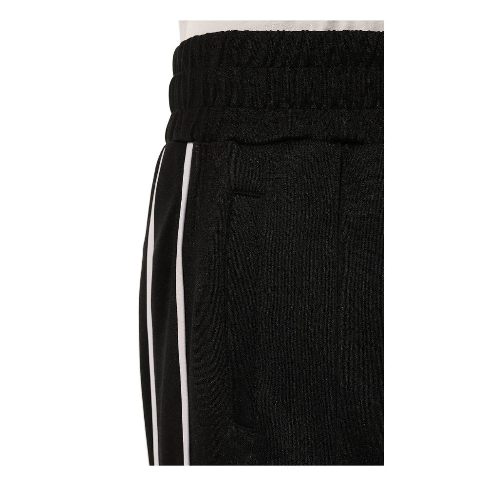 Comme Des Fuckdown zwarte polyester heren trainingsbroek